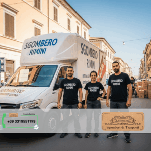 Sgombero a Santarcangelo di Romagna