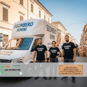 Sgombero a Santarcangelo di Romagna